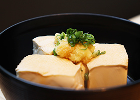 温泉湯豆腐